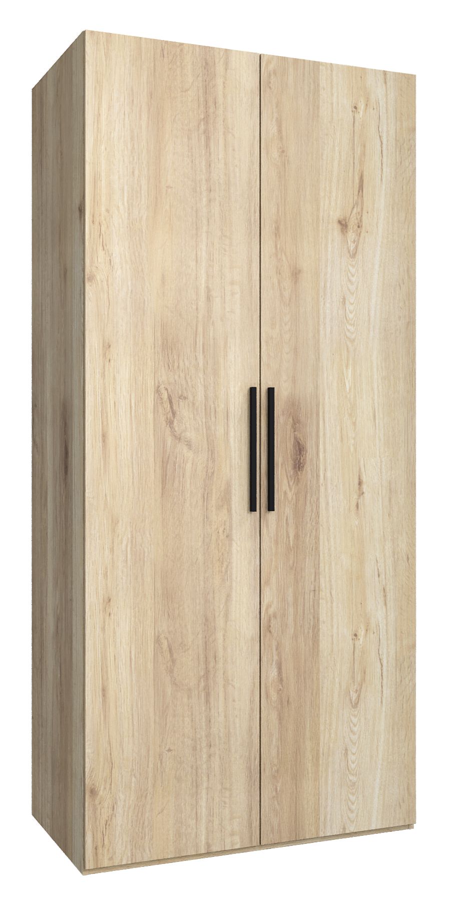 Шкафы распашные двухдверные с полками